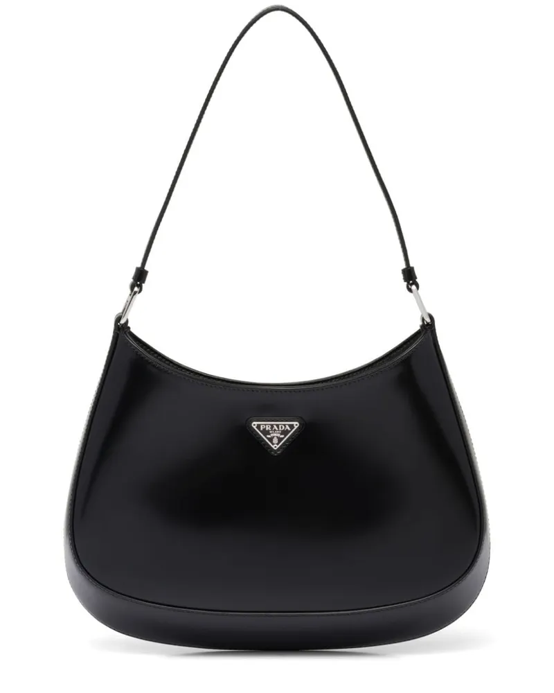 Prada Cleo Schultertasche - Schwarz Schwarz