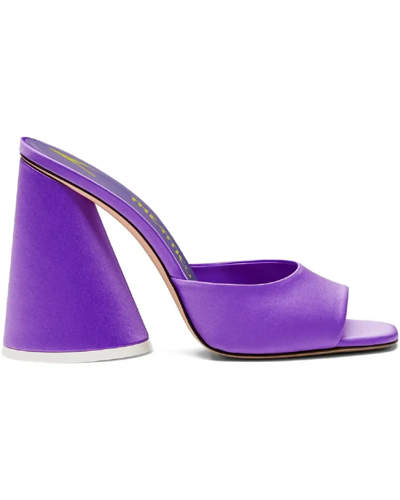 ATTICO cone-heel open-toe mules - Violett Violett