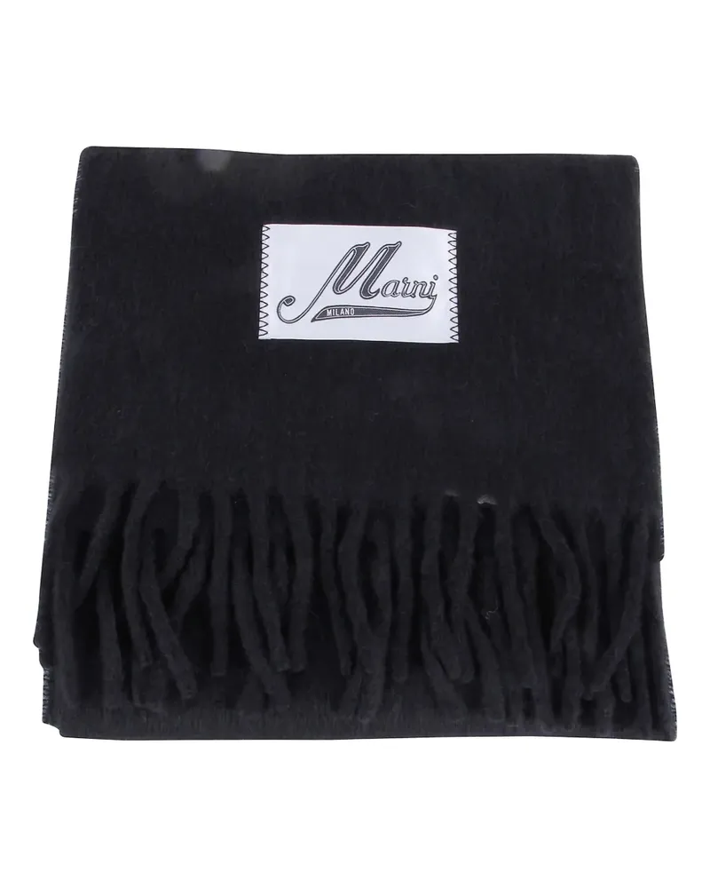 Marni fringed-trims scarf - Schwarz Schwarz