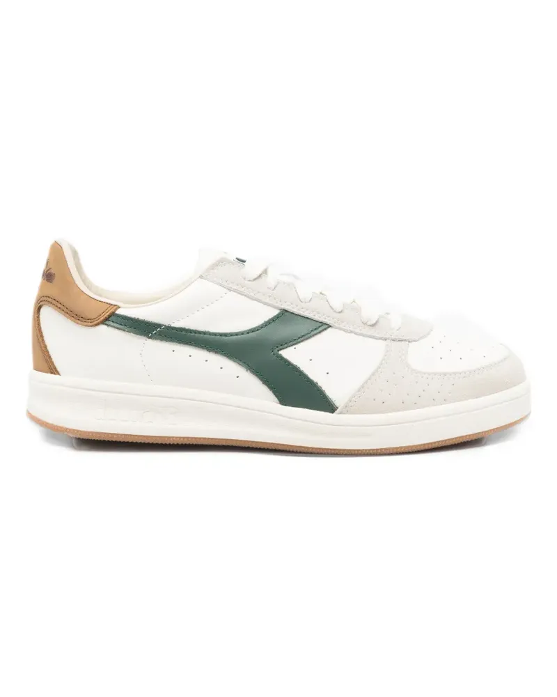 Diadora B. Elite Sporty perforated panelled sneakers - Weiß Weiß