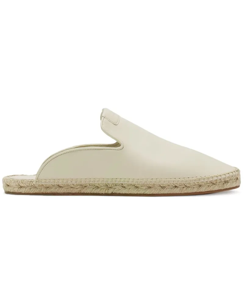Lanvin Espadrilles aus Leder - Nude Nude