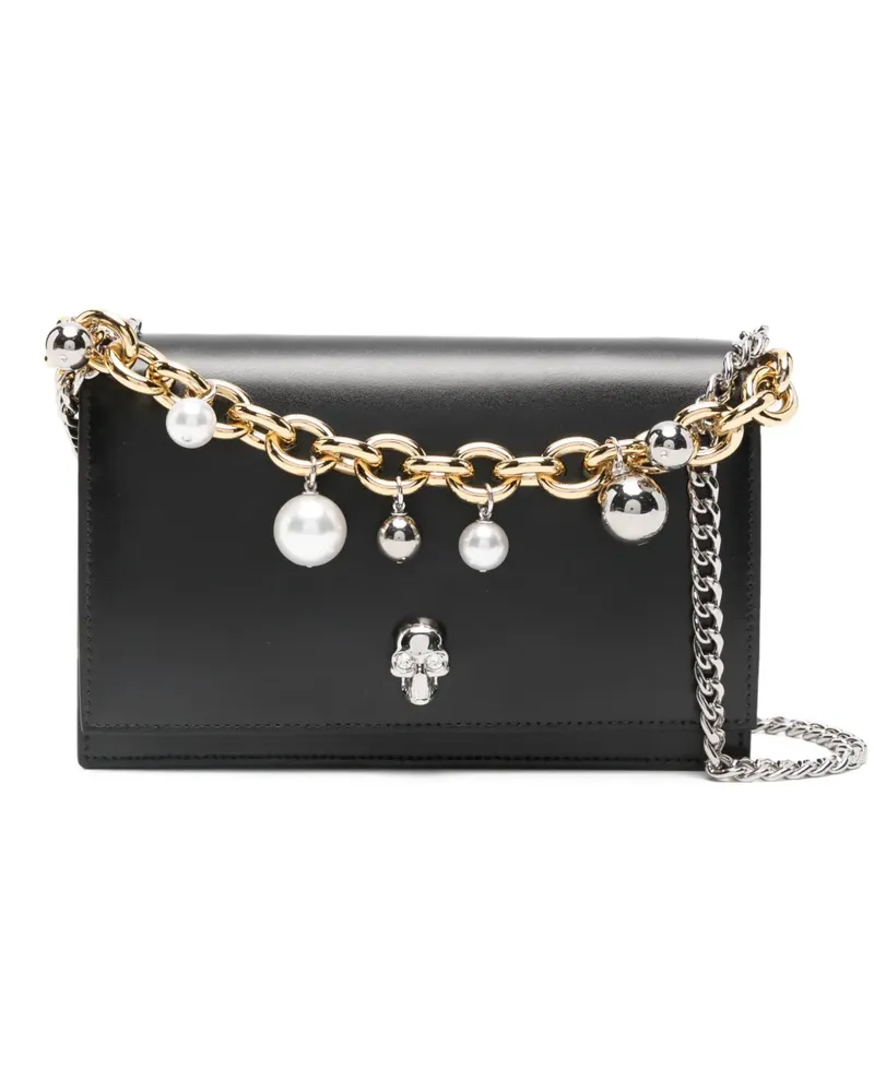 Alexander McQueen Skull clutch bag - Schwarz Schwarz