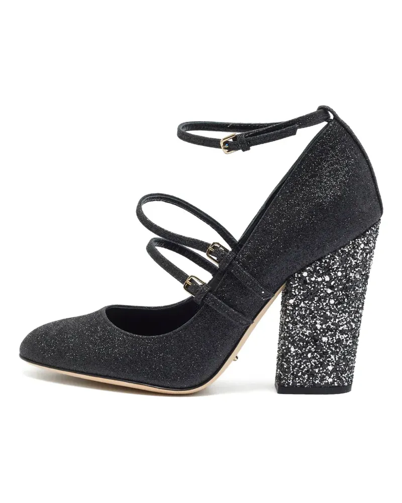 Sergio Rossi Betty Mary Janes - Schwarz Schwarz