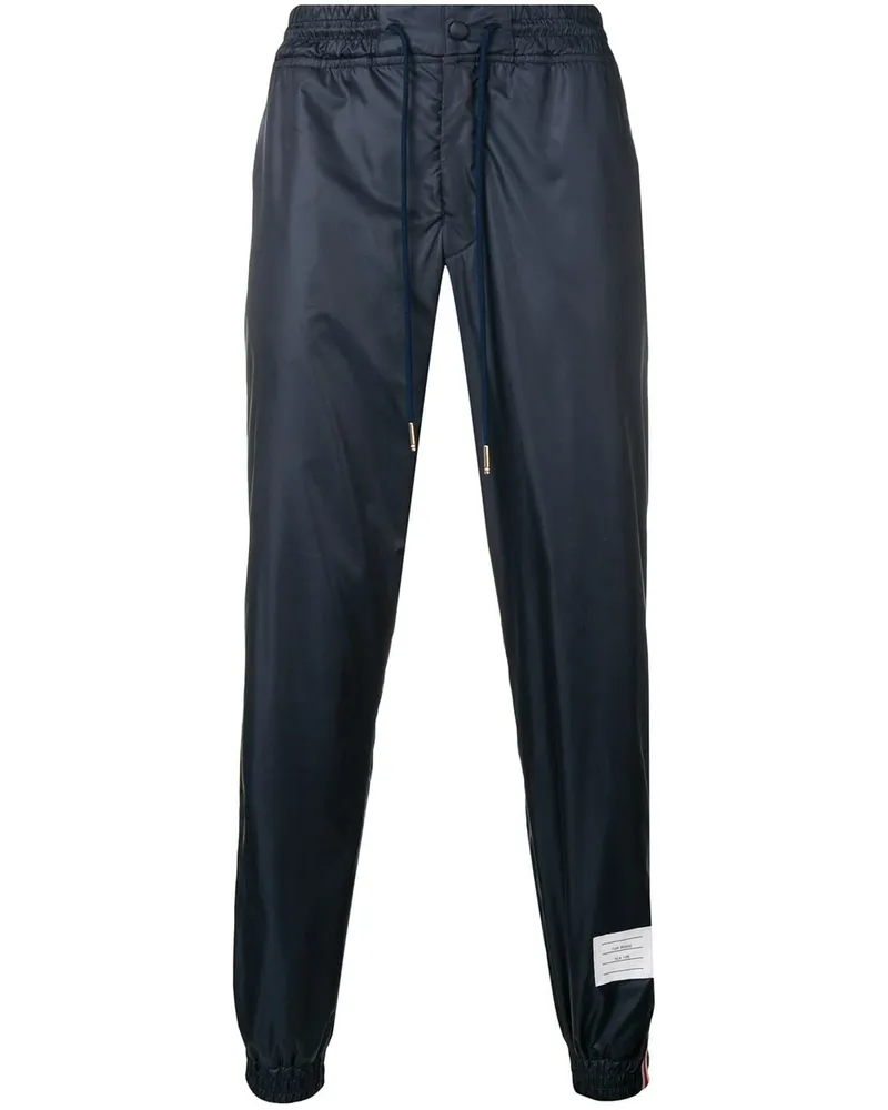 Thom Browne Jogginghose mit Streifen - Blau Blau