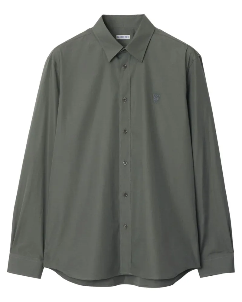 Burberry Klassisches Hemd - Grau Grau