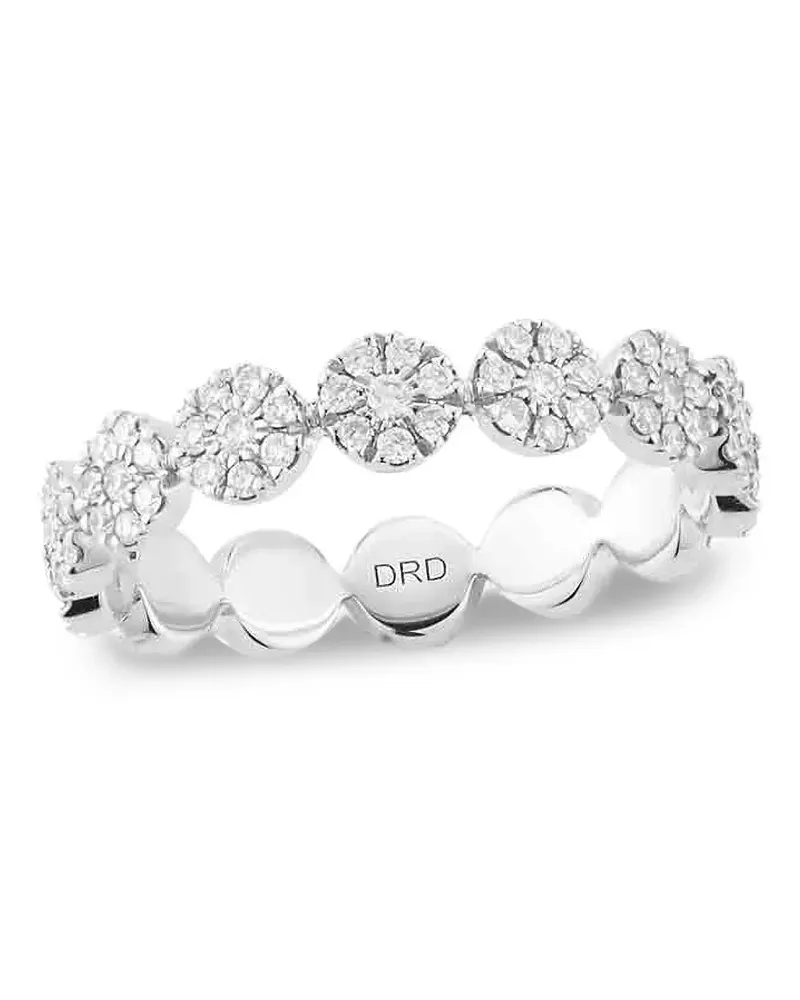 Dana Rebecca Designs Taylor Beth Eternity Diamantring - Silber Silber