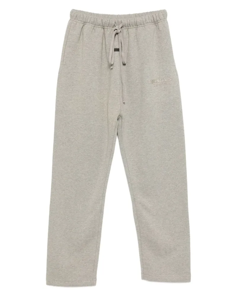 Fear of God logo-embossed trousers - Grau Grau