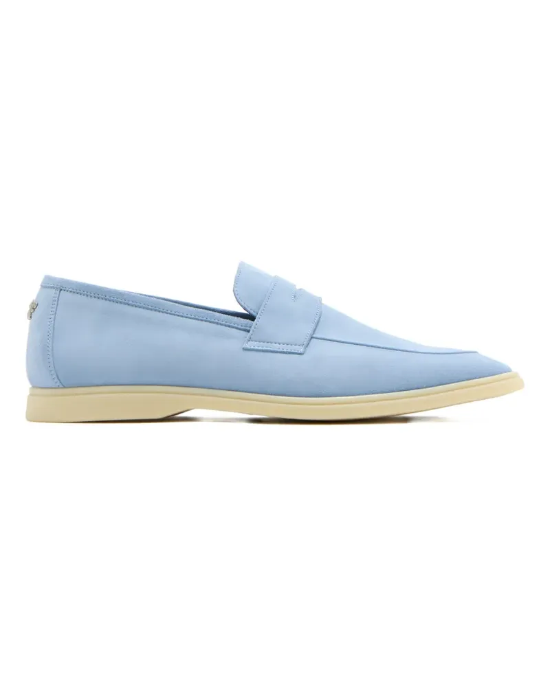 Bougeotte leather loafers - Blau Blau