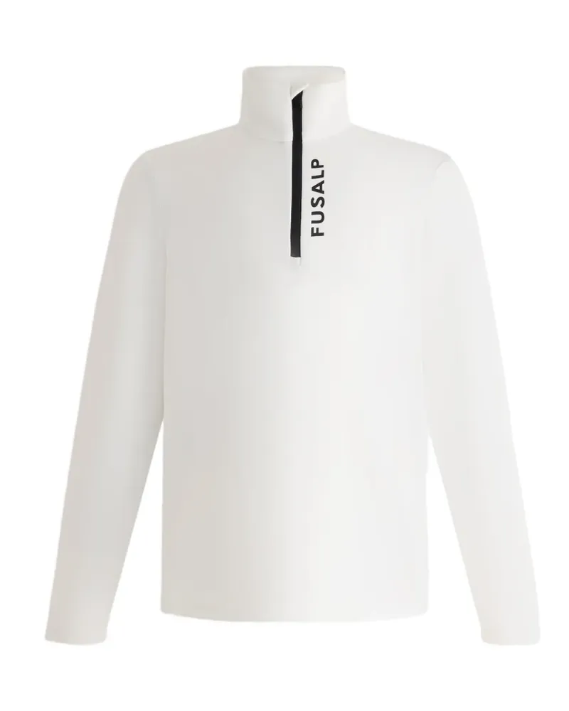 FUSALP Timothy Pullover mit Logo-Print - Weiß Weiß