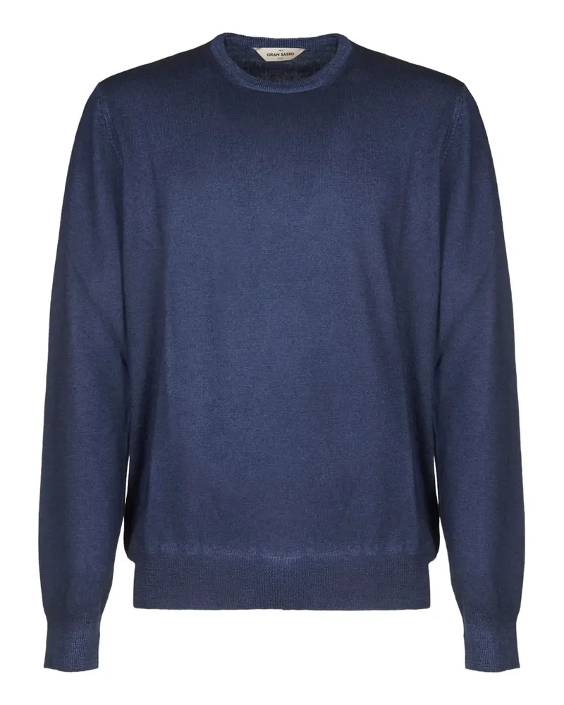 La Fileria Pullover mit Rundhalsausschnitt - Blau Blau