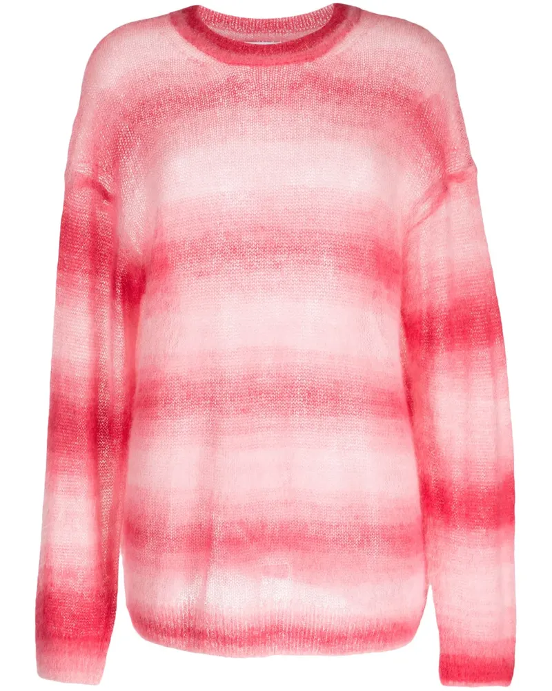 RE/DONE Fein gestrickter Pullover - Rosa Rosa