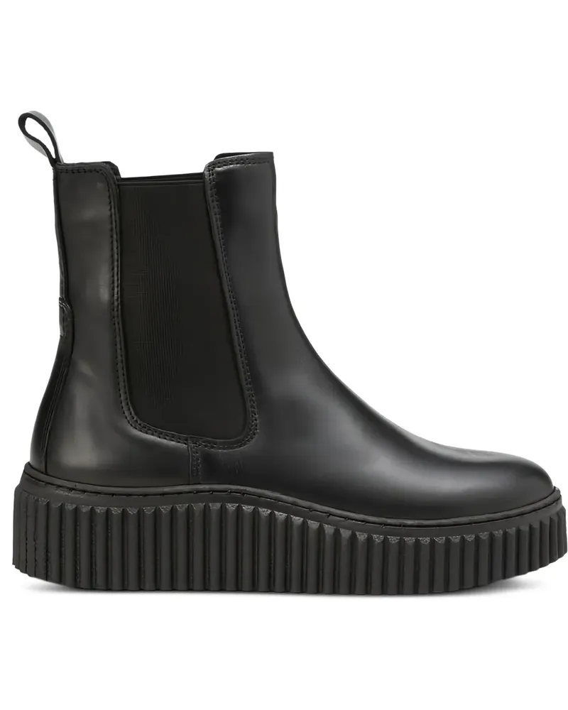 Marc O'Polo Chelsea-Boots mit Plateau - Schwarz Schwarz
