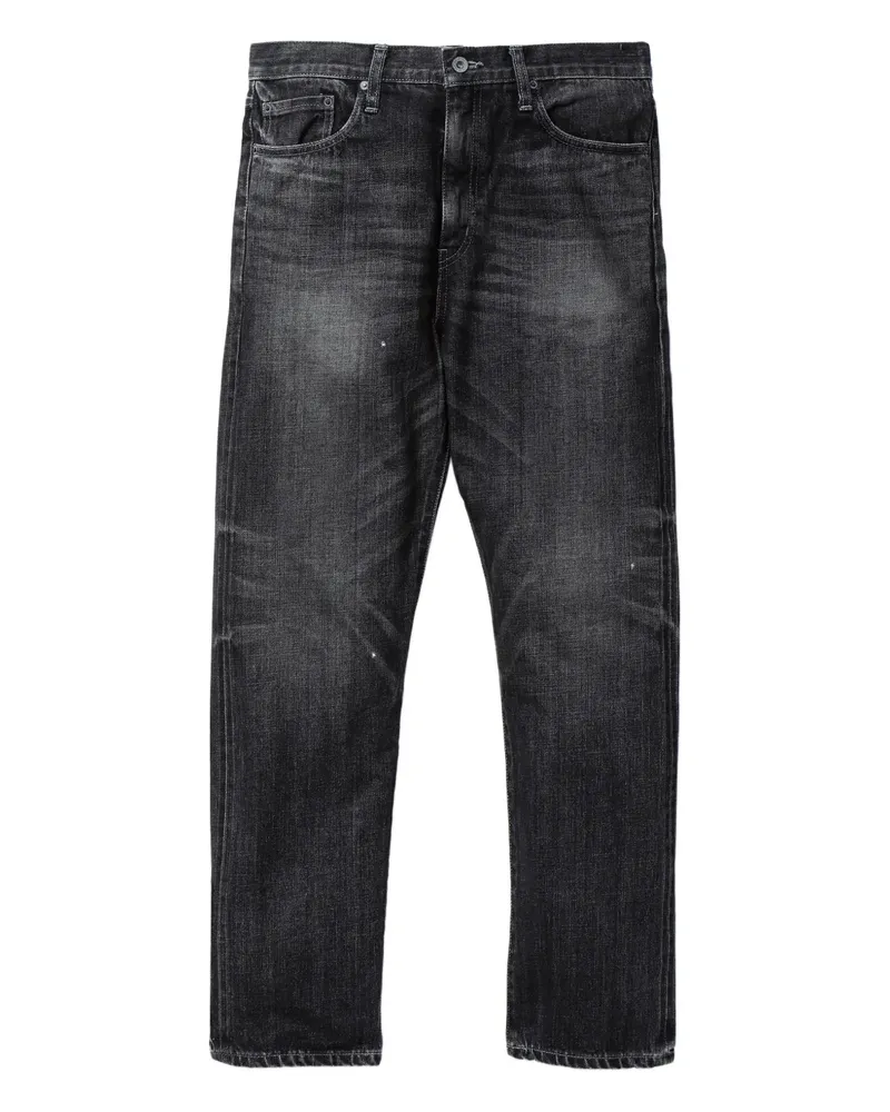 Neighborhood washed cotton jeans - Grau Grau