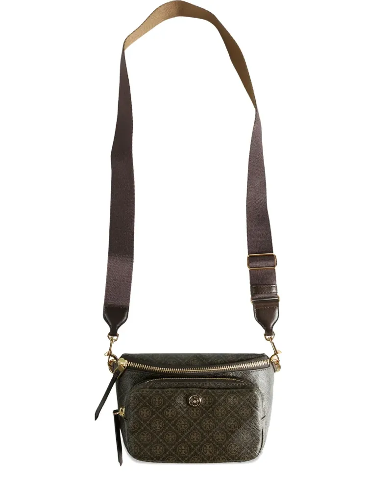 Tory Burch zip monogram belt bag - Braun Braun