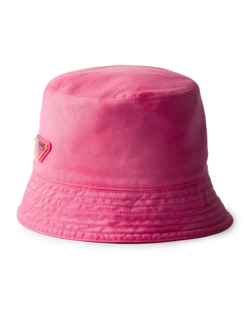 Prada Klassischer Fischerhut - Rosa Rosa