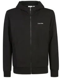 Calvin Klein Hoodie mit Logo-Print Schwarz