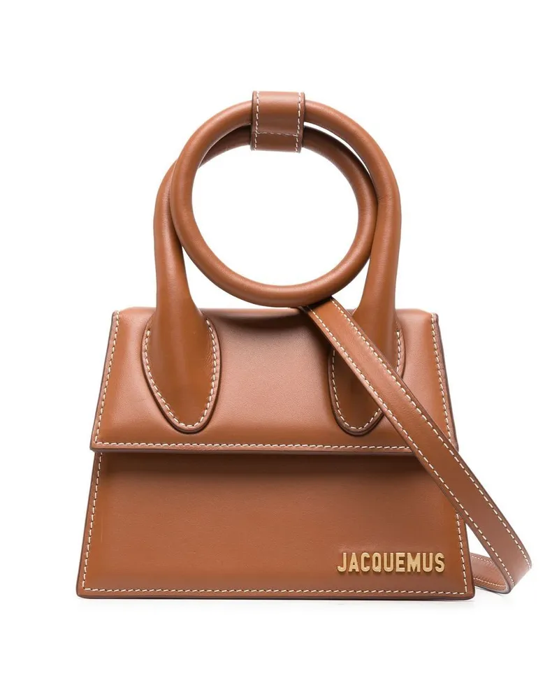 Jacquemus Le Chiquito Noeud Handtasche - Braun Braun