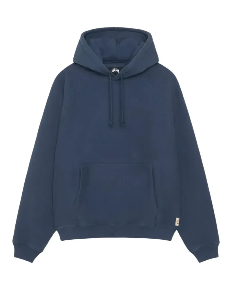 Stüssy fleece raglan hoodie - Blau Blau