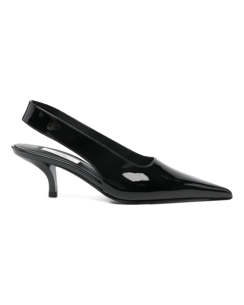 Totême Spitze Slingback-Pumps - Schwarz Schwarz
