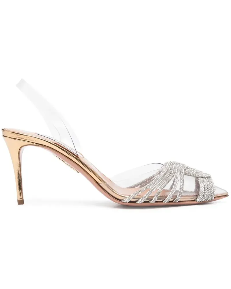 Aquazzura Gatsby Slingback-Pumps - Gelb Gelb