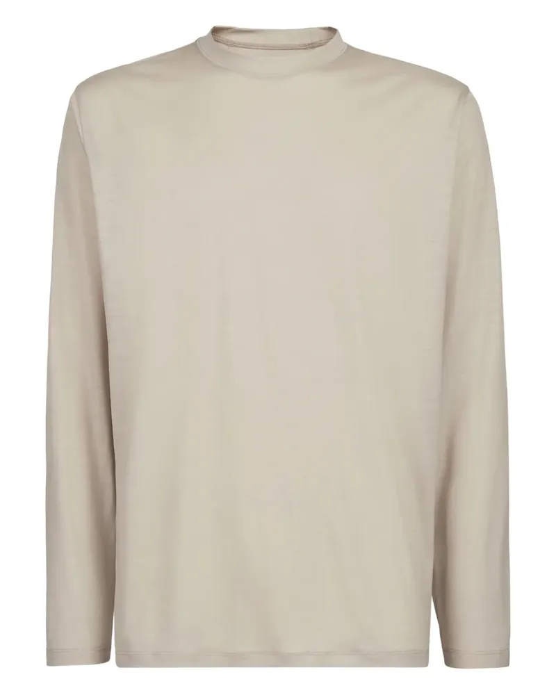 SEASE Pullover mit Rundhalsausschnitt - Nude Nude