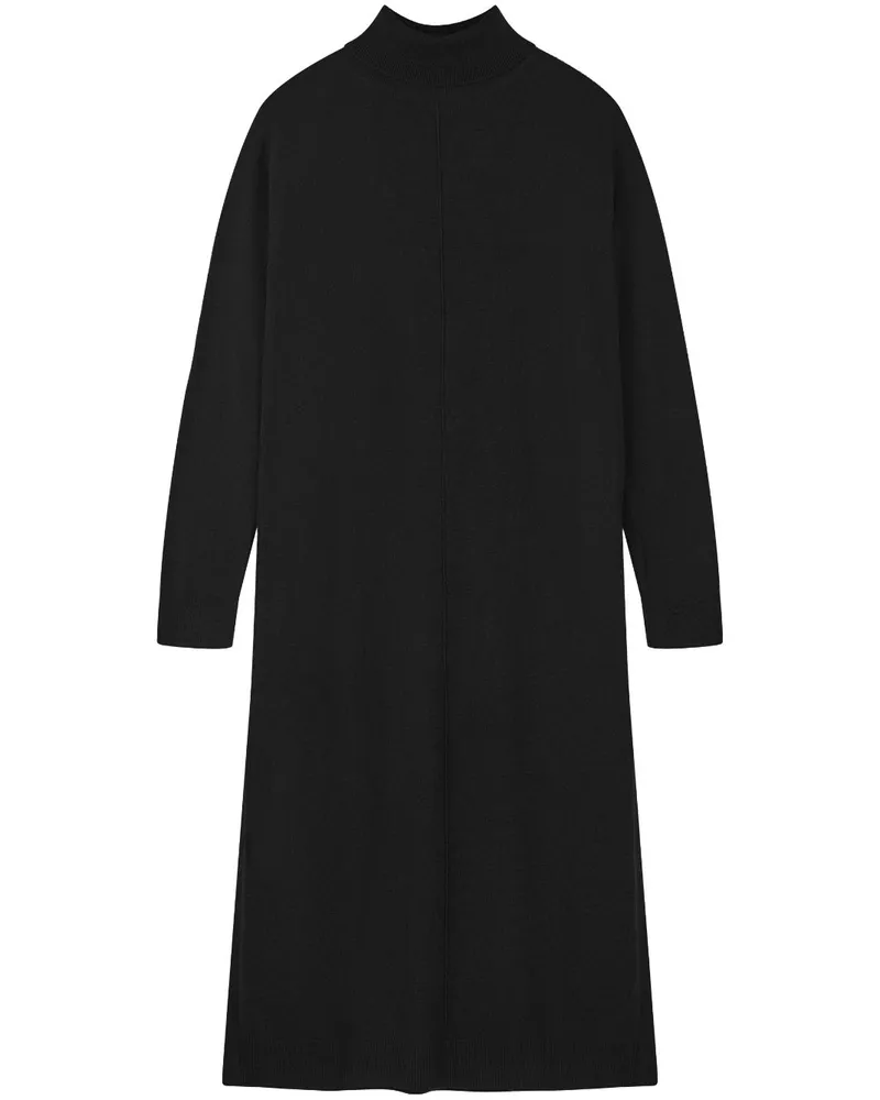 Chinti & Parker Midikleid mit Rollkragen - Schwarz Schwarz