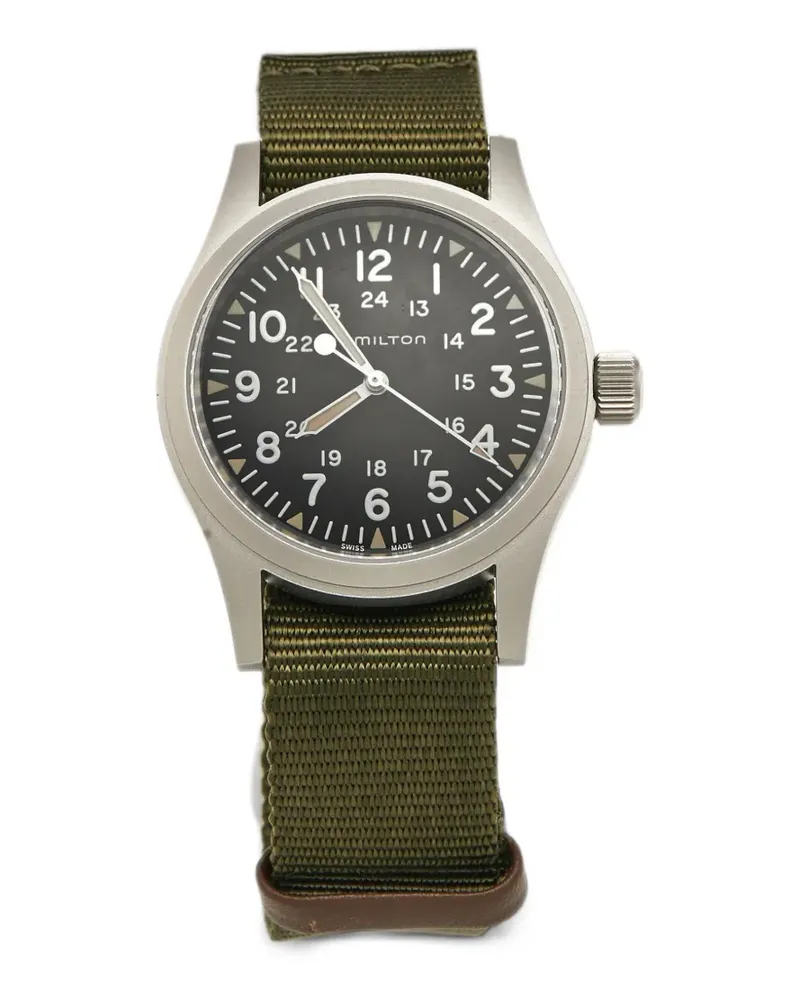 HAMILTON Khaki Field 38mm watch - Schwarz Schwarz