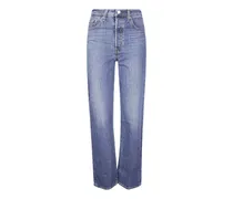 Ribcage Jeans - Blau