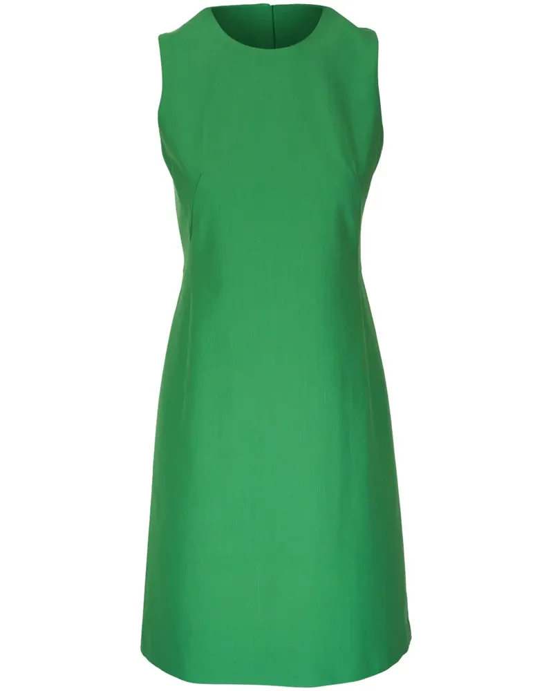 Akris Ärmelloses Krepp-Minikleid - Grün Grün