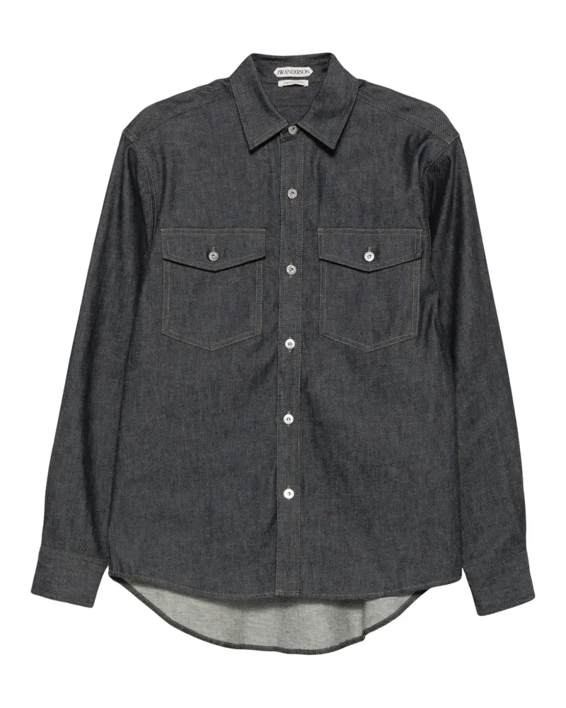 J.W.Anderson Jeanshemd im Oversized-Look - Blau Blau