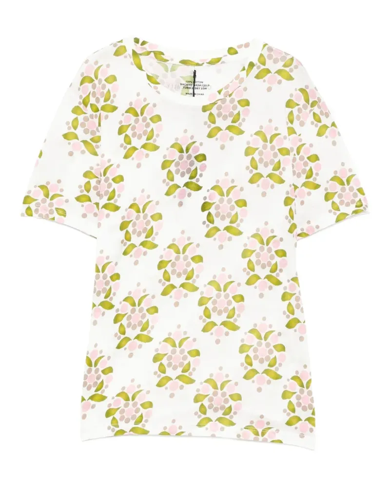 Cynthia Rowley Everyday T-Shirt - Weiß Weiß