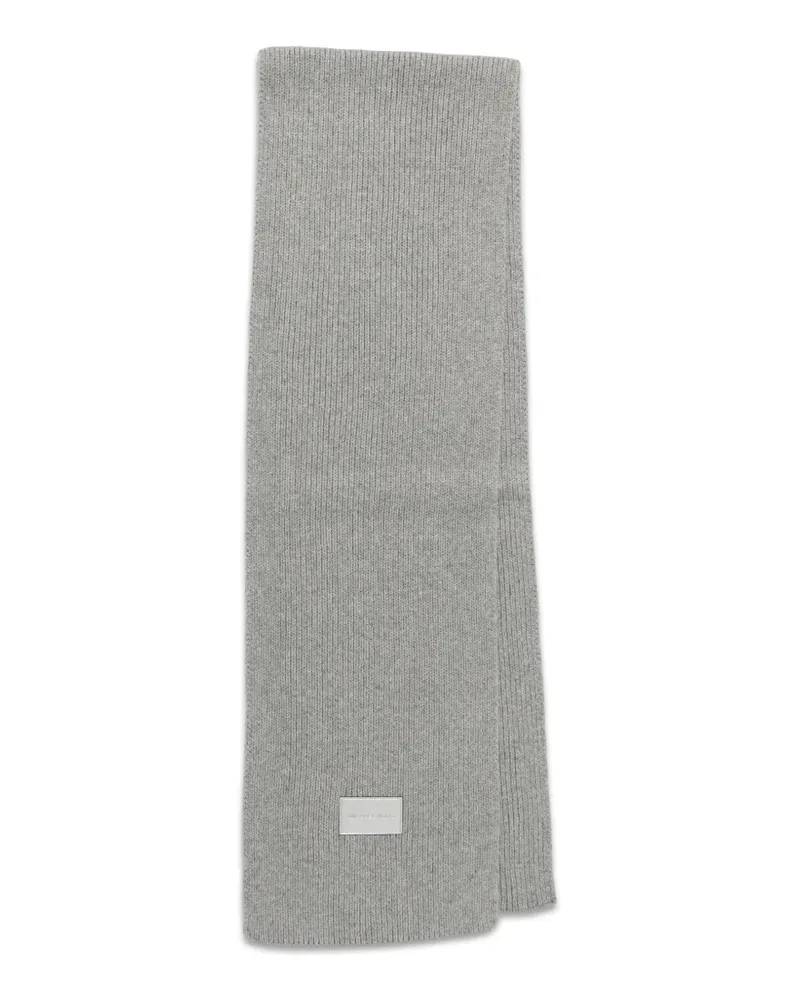 Michael Kors Gerippter Strickschal - Grau Grau