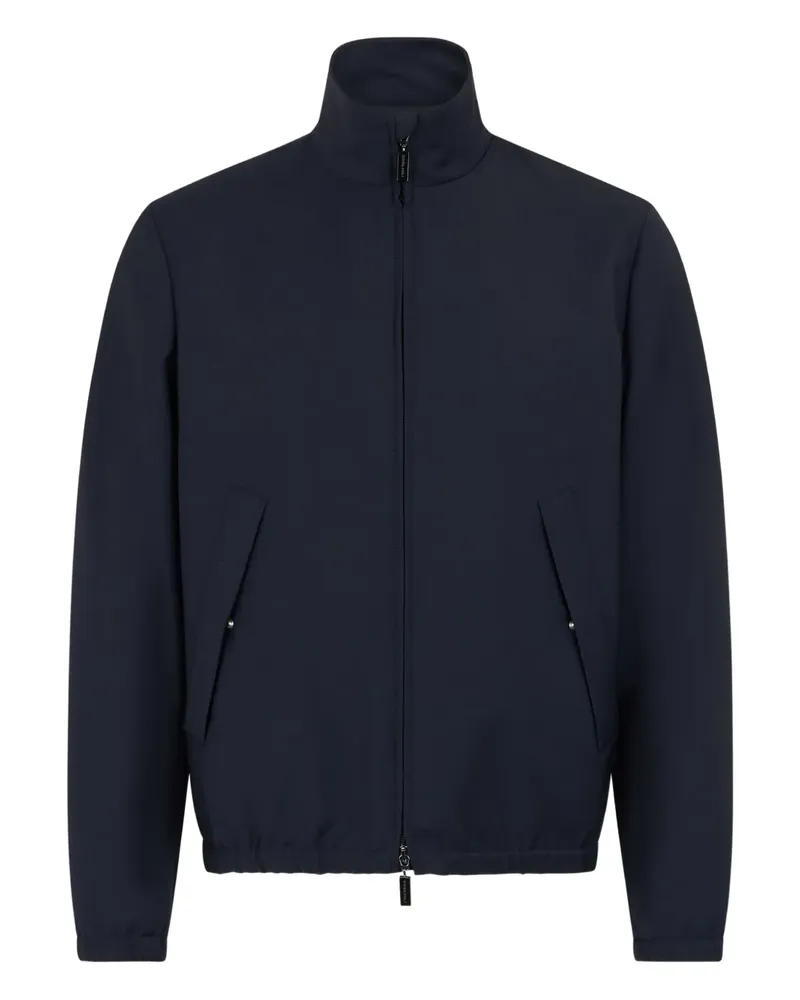 Boglioli Bomberjacke aus Canvas - Blau Blau