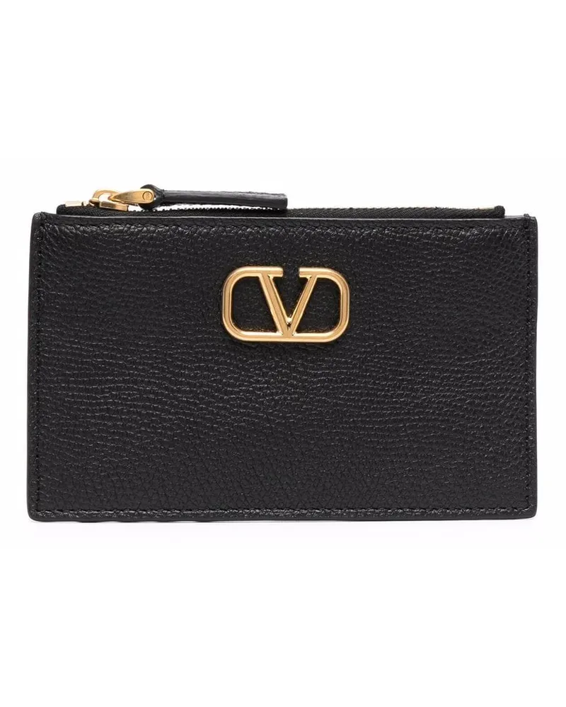 Valentino Garavani VLogo Signature Portemonnaie Schwarz