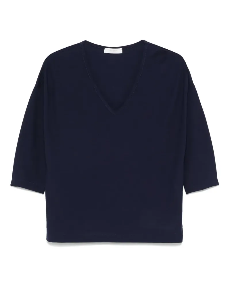 Zanone Klassisches T-Shirt - Blau Blau