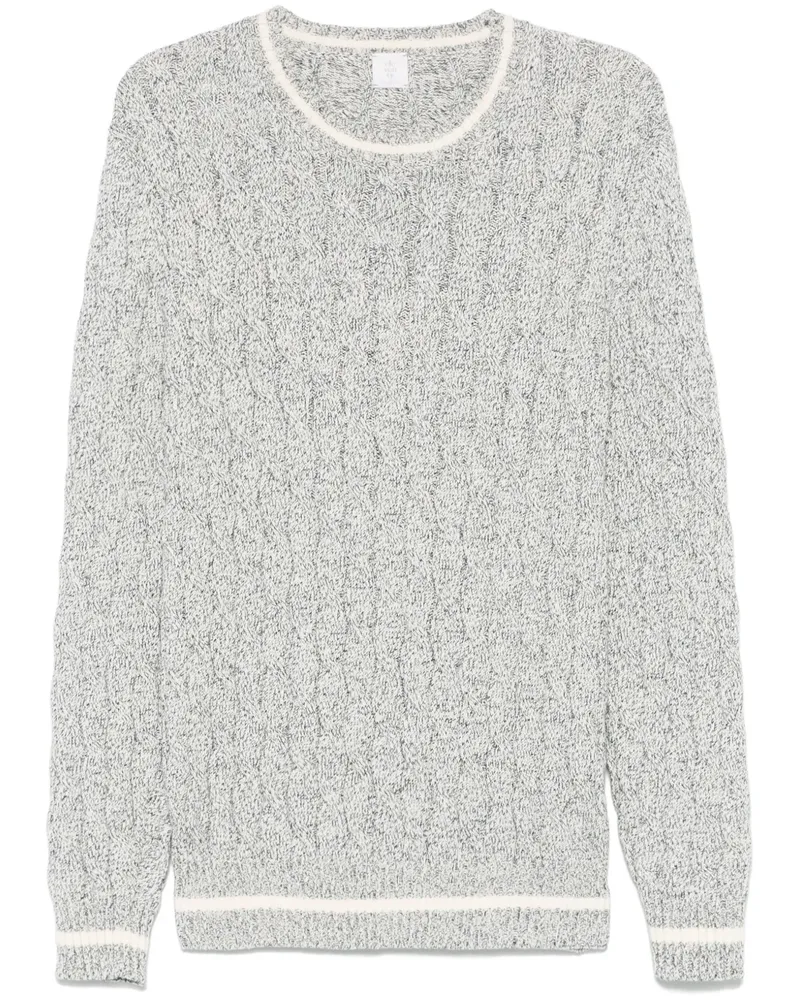 Eleventy Pullover mit Rundhalsausschnitt - Weiß Weiß