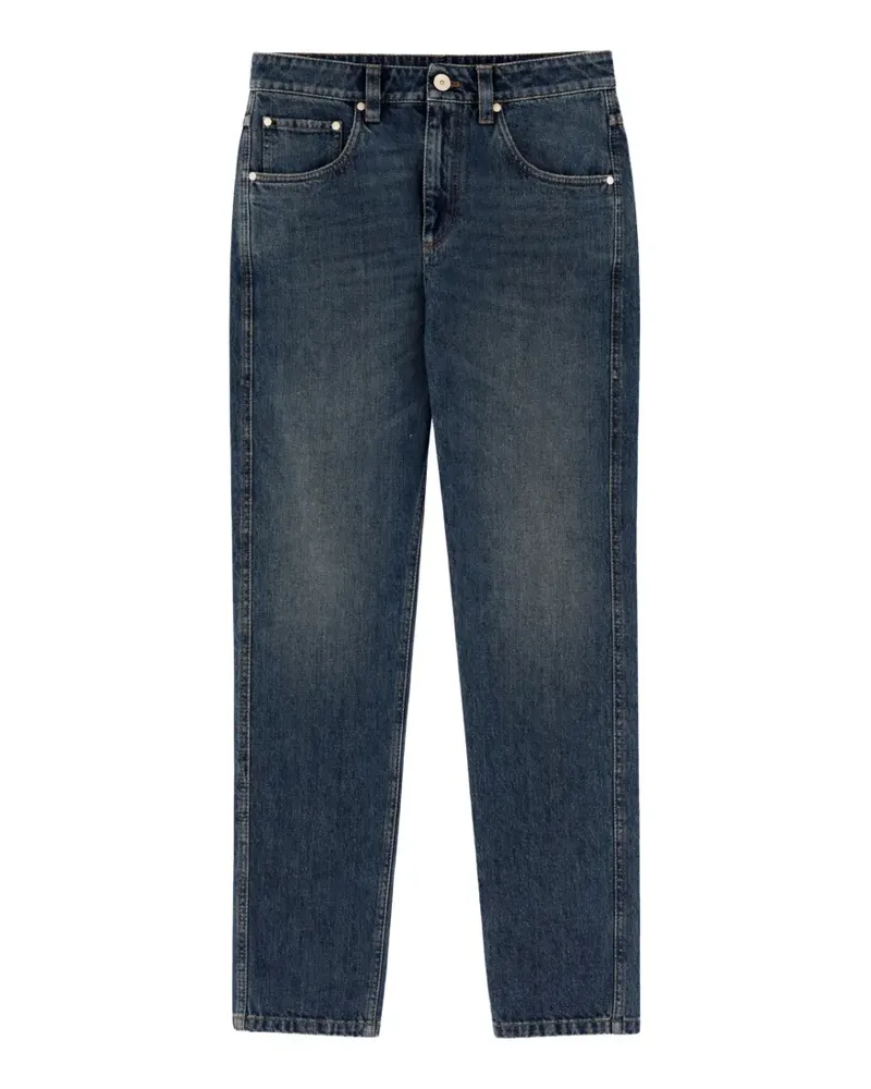 Brunello Cucinelli Hose aus Denim - Blau Blau