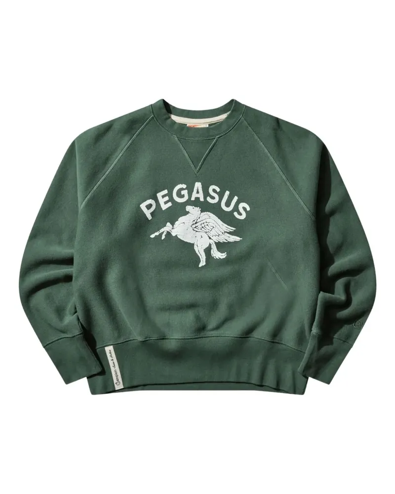Champion pegasus-graphic sweatshirt - Grün Grün