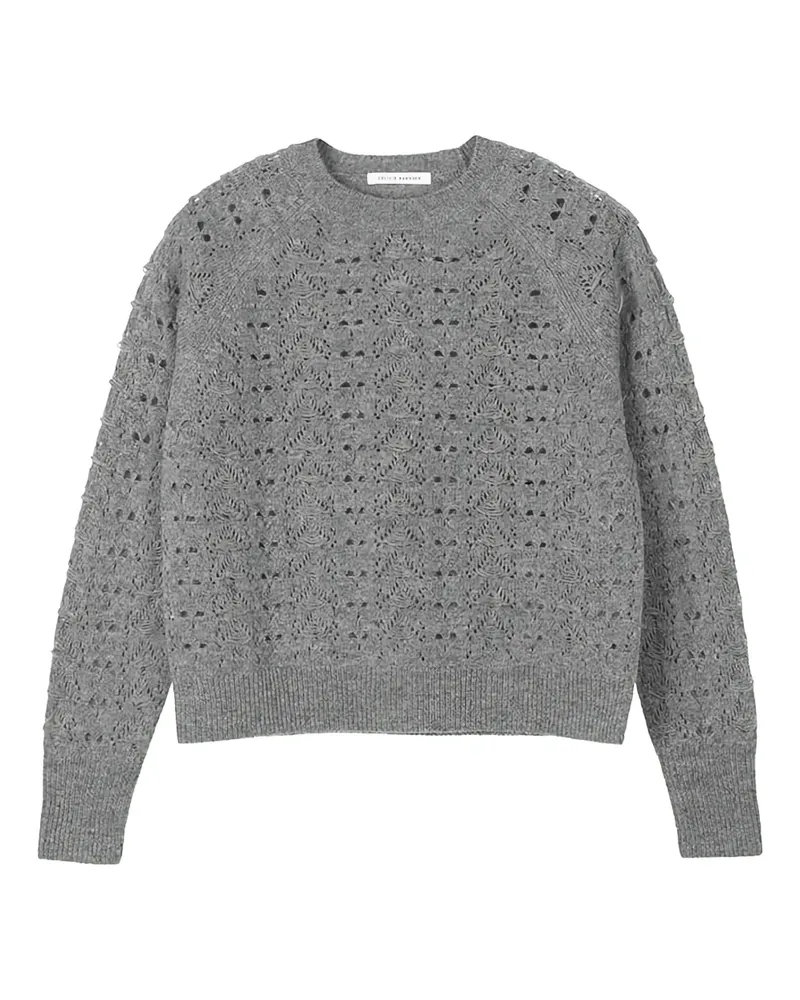 Cecilie Bahnsen Bidane Pullover aus Spitze - Grau Grau