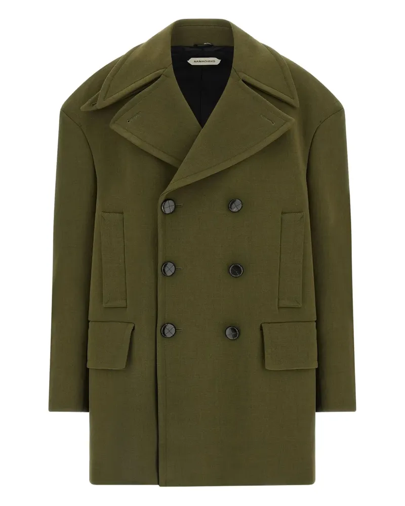 Namacheko Doppelreihiger Douglas Mantel - Grün Grün