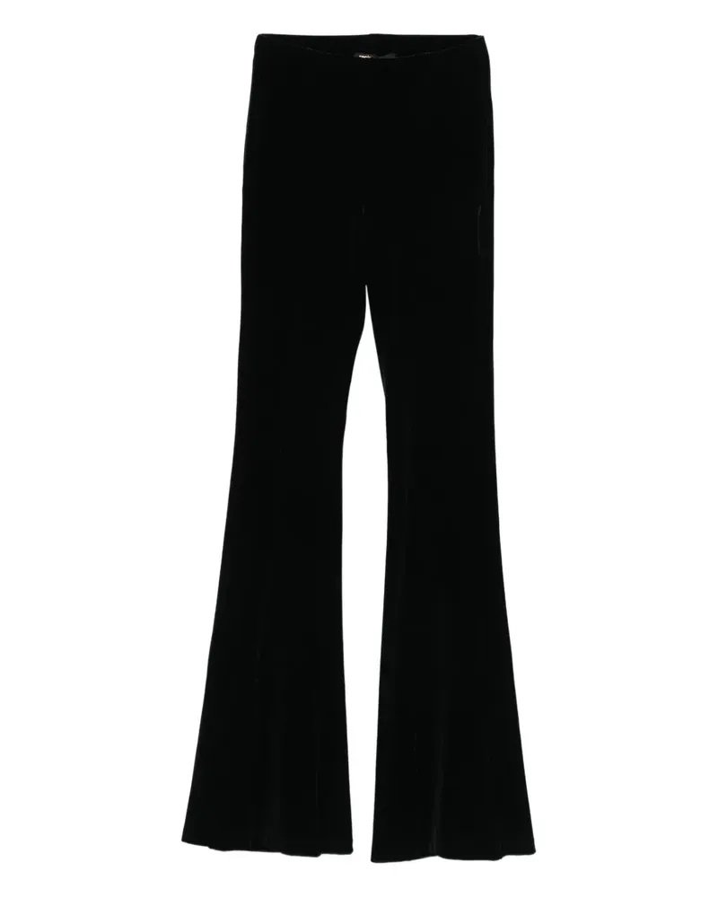 Maje Ausgestellte Hose - Schwarz Schwarz