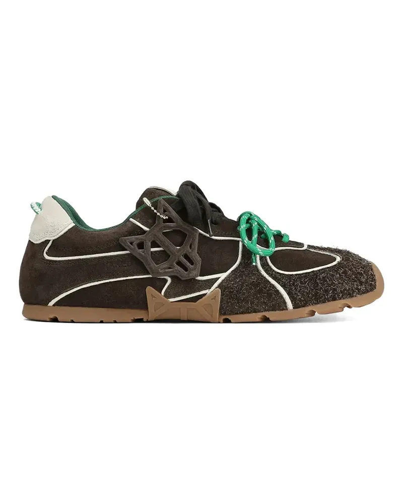 Naked Wolfe Ace Sneakers mit Einsätzen - Braun Braun