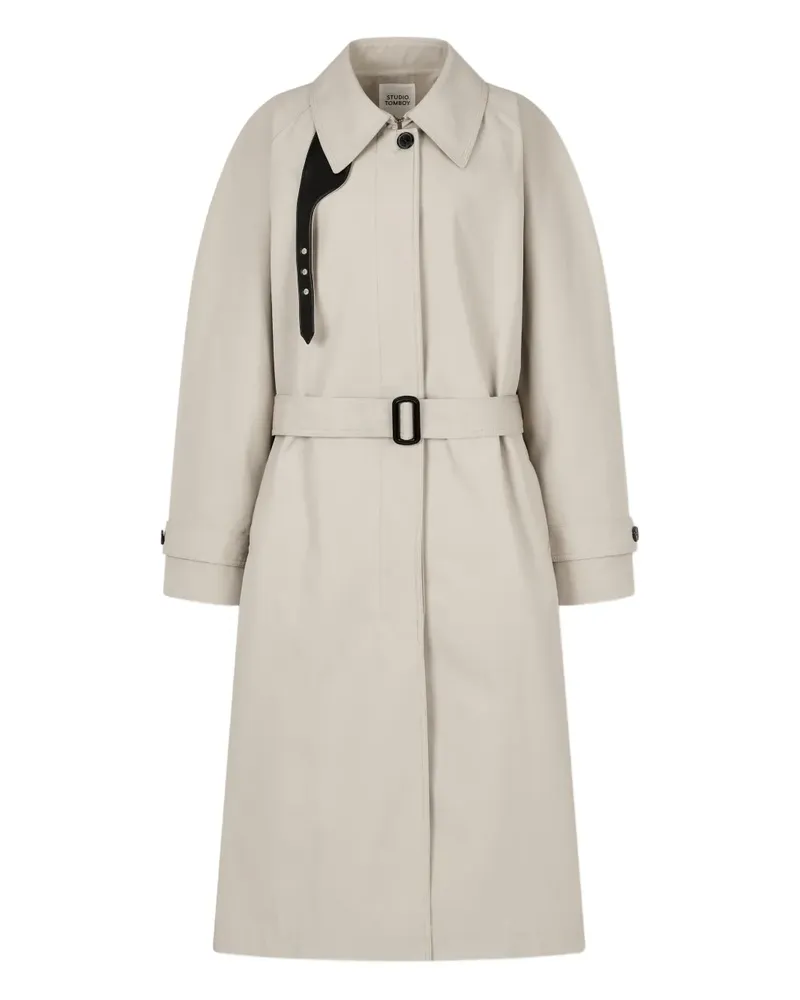 STUDIO TOMBOY Trenchcoat mit Gürtel - Nude Nude