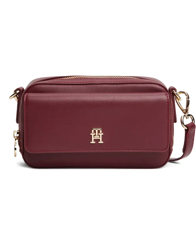 Tommy Hilfiger zip-fastening logo shoulder bag - Rot Rot