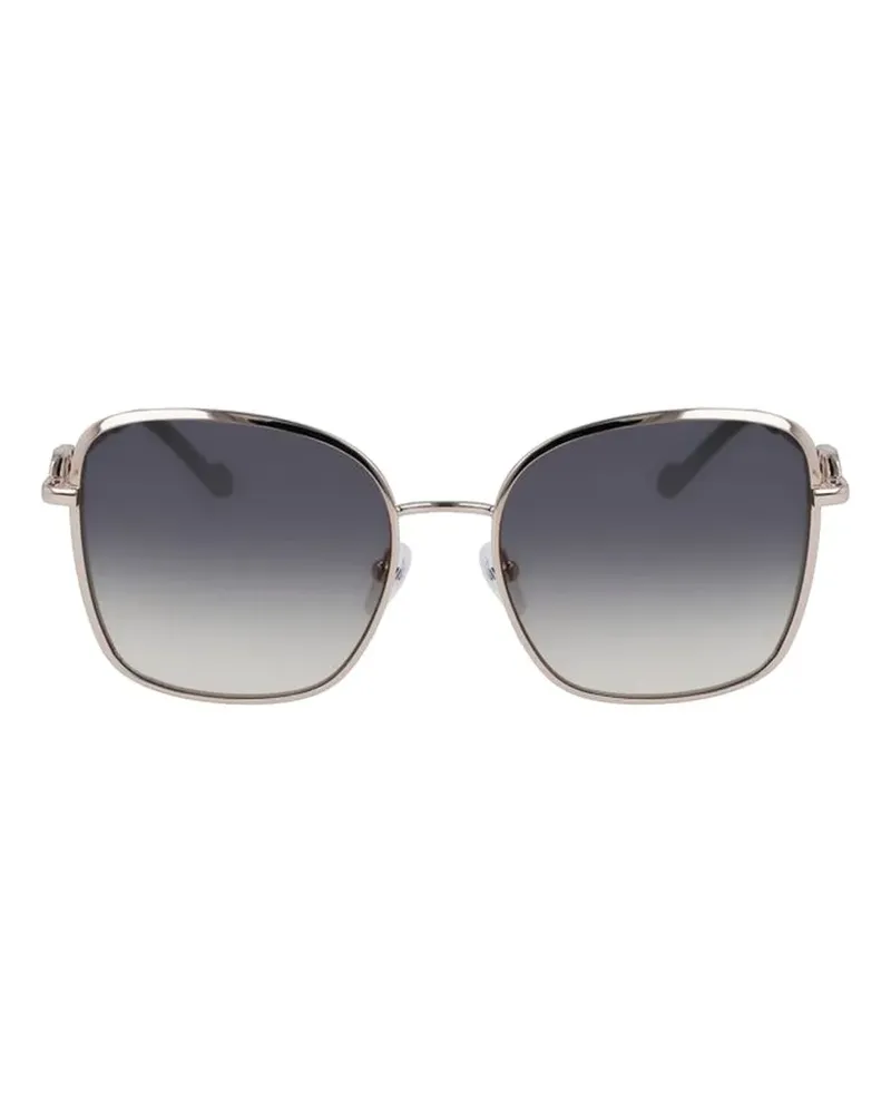 Liu Jo gradient-lens square-frame sunglasses - Gold Gold