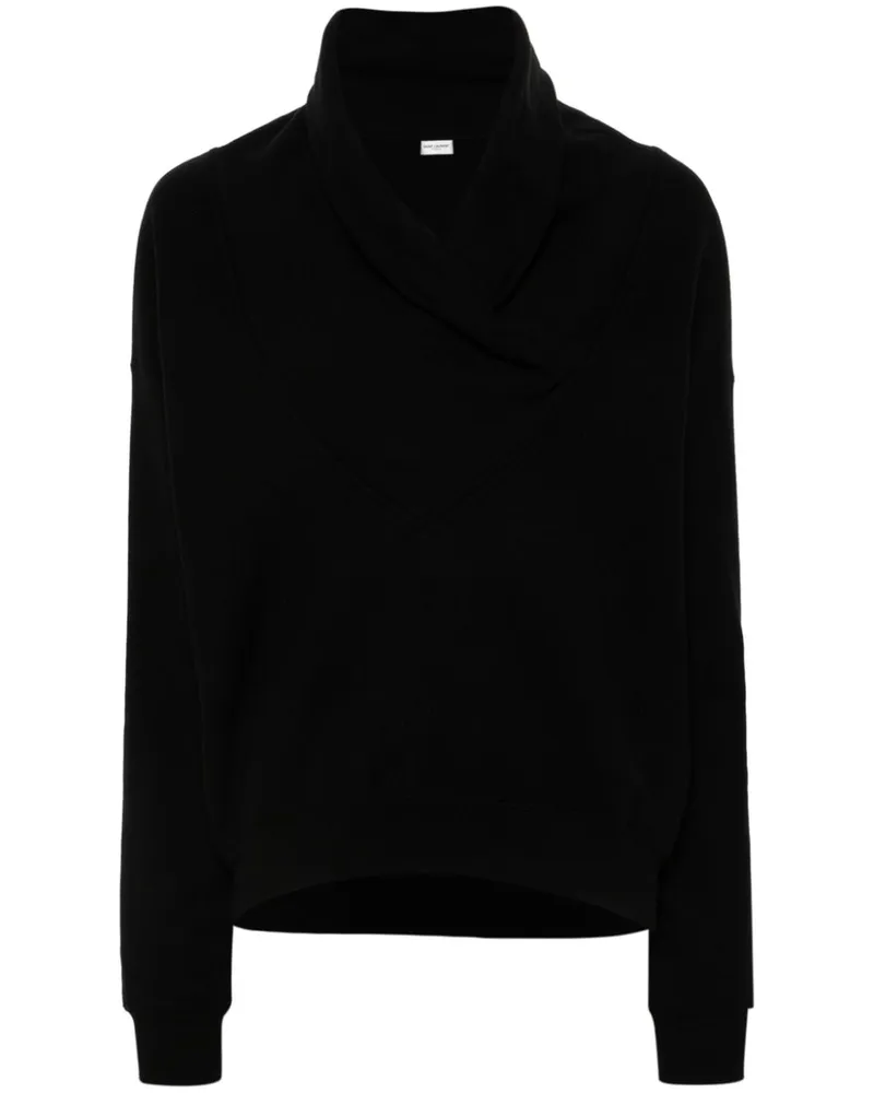 Saint Laurent Klassisches Sweatshirt - Schwarz Schwarz
