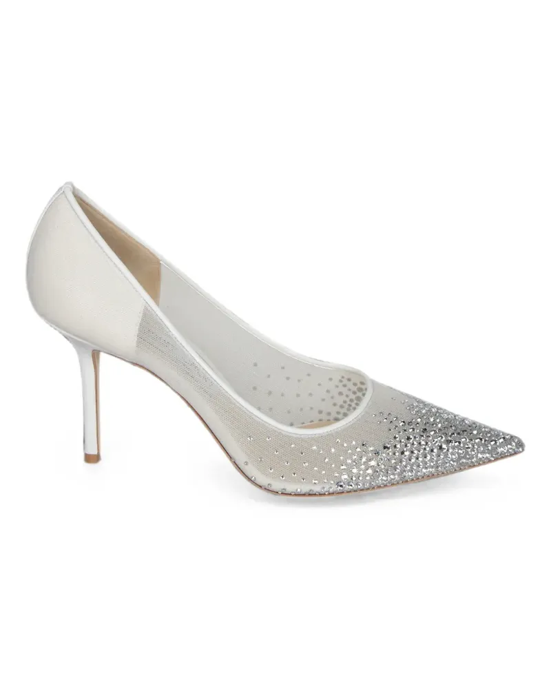 Jimmy Choo Love heeled pumps - Weiß Weiß