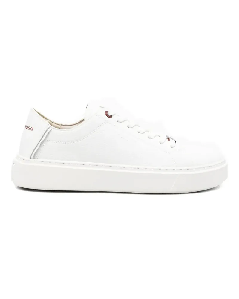 Alexander Smith London Sneakers aus strukturiertem Leder - Weiß Weiß