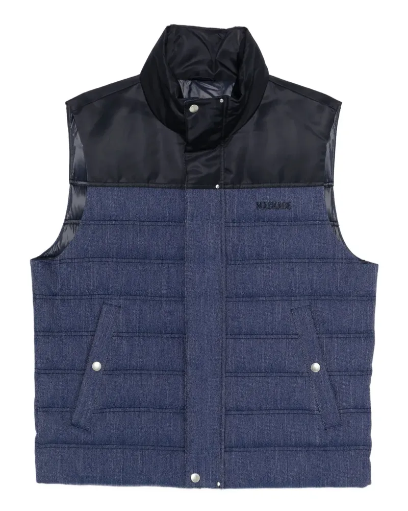 Mackage Top mit gesteppten Einsätzen - Blau Blau