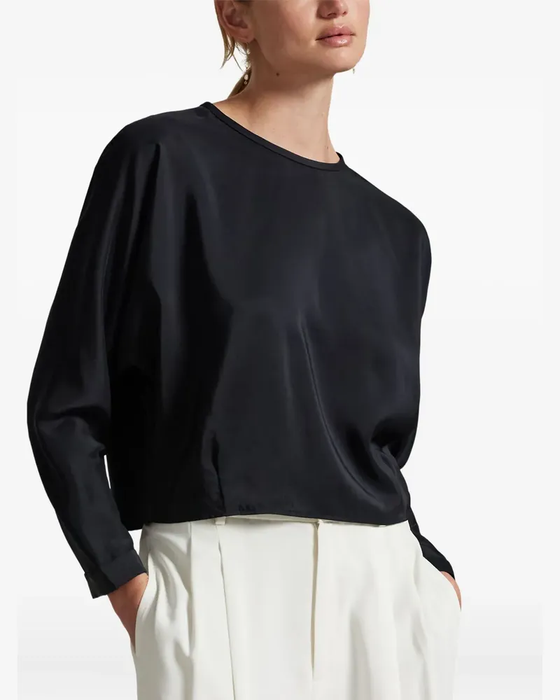 Ralph Lauren Oberteil mit rundem Ausschnitt - Schwarz Schwarz